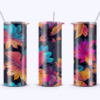 bright fall leaves travel cup