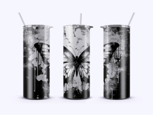 Butterfly Black and White