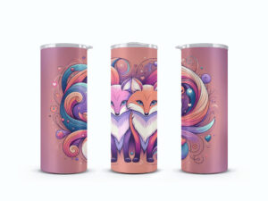 Tumbler 305 Fox Love & Fox Tumbler Wrap