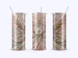 Tumbler 380 Brushed Suede and Smooth Silk